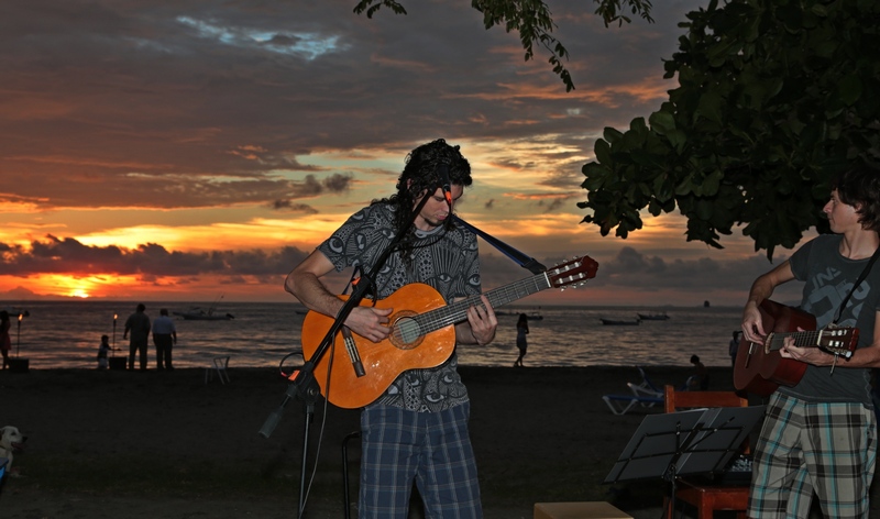 Live music in Playa Hermosa Costa Rica