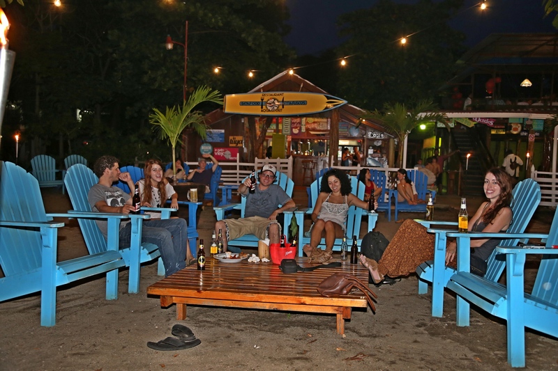 People enjoying live music in Playa Hermosa