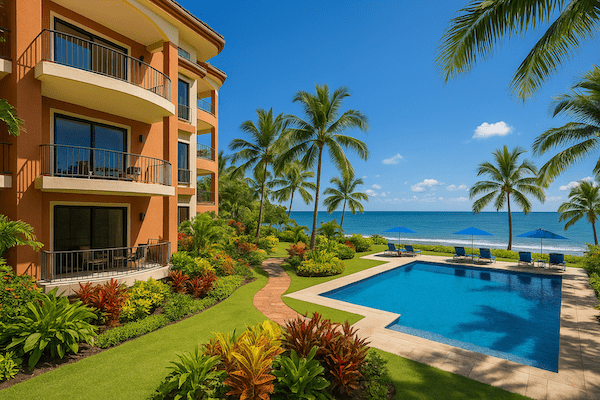 Image of a Costa Rica condo near the ocean