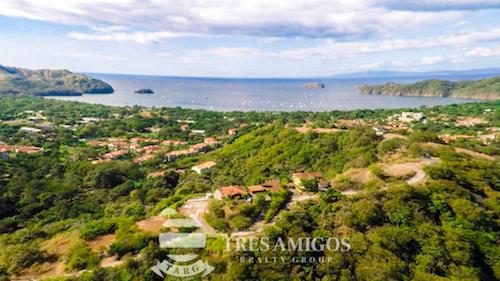 View of the ocean from Isabella in Playas del Coco, Guanacaste, Costa Rica