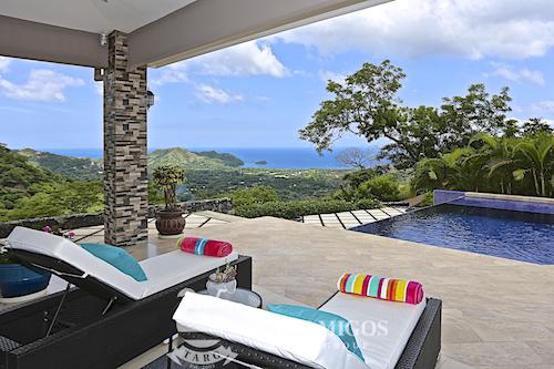 Ocean view from Ladera del Mar in Guanacaste Costa Rica