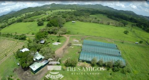 73 Hectare Farm Aerial View